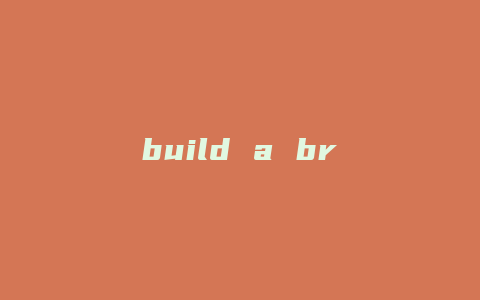 build a bridge攻略28